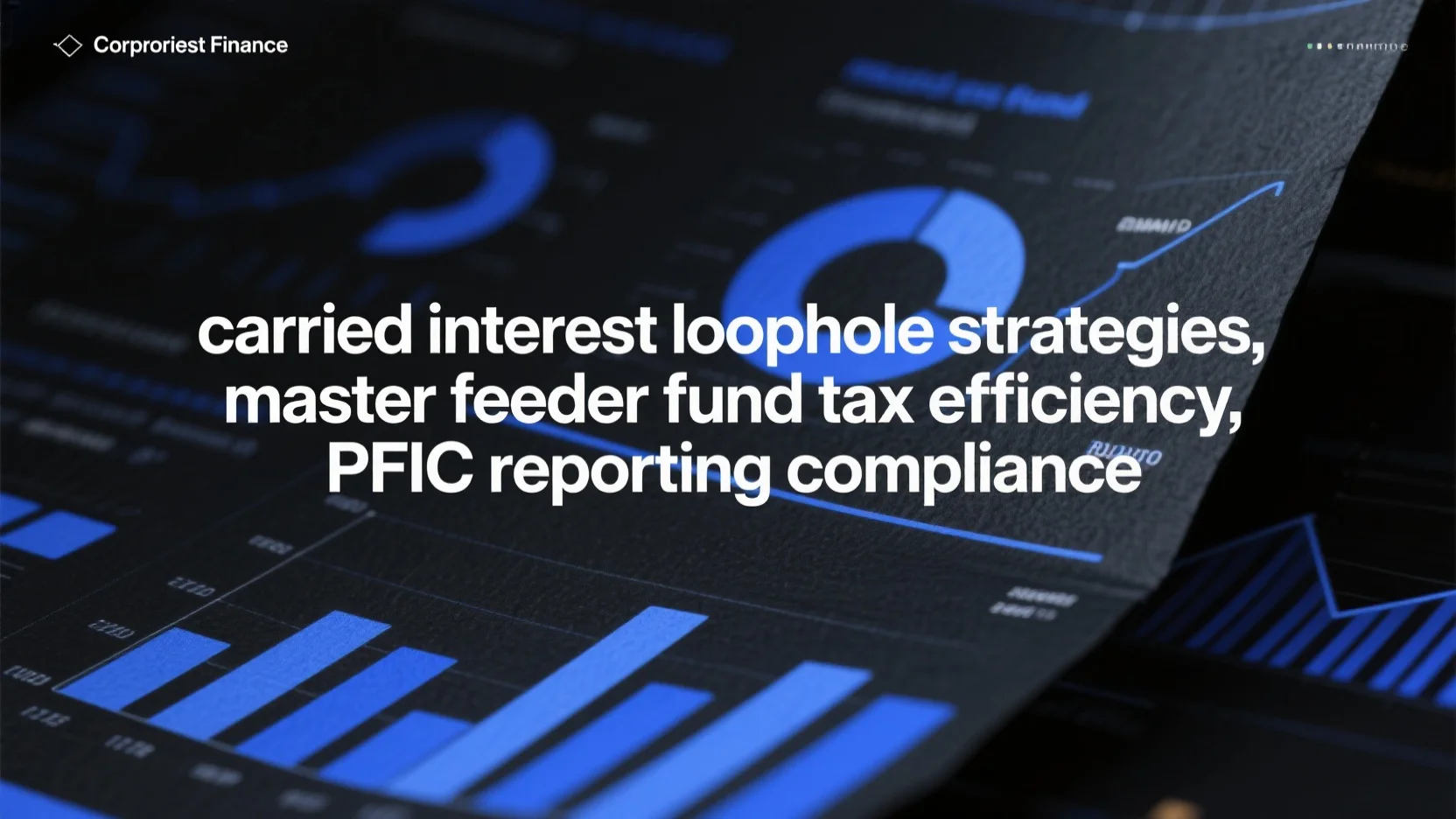 Comprehensive Guide: Carried Interest Loophole Strategies, PFIC Reporting Compliance, and Master – Feeder Fund Tax Efficiency